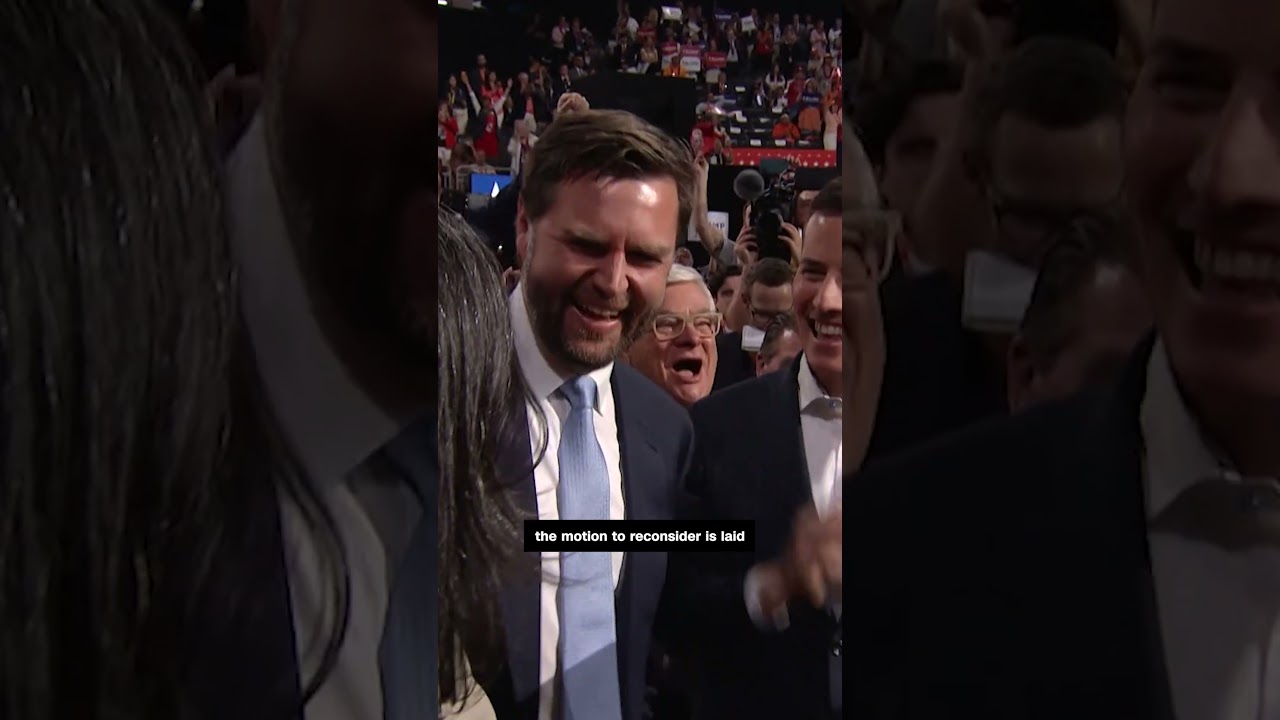 JD Vance formally nominated for VP at RNC