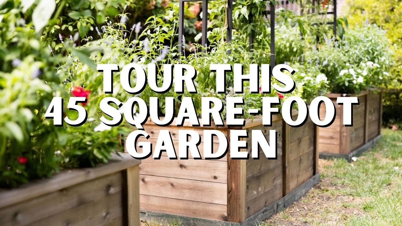 This 3-Month-Old Garden Has Exploded! FULL TOUR & Step-by-Step Process