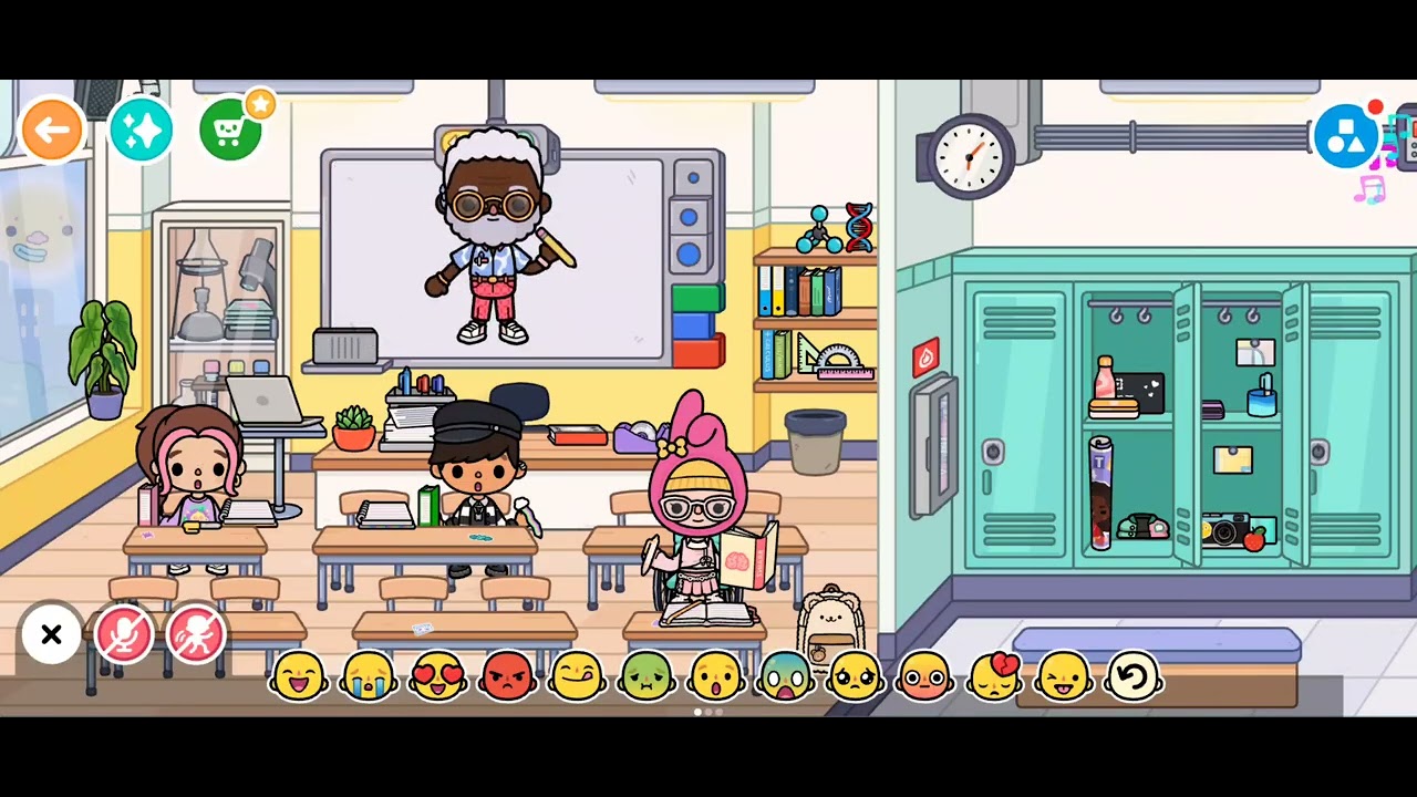 Toca Boca World | OK Street High School Routine 🎒📚👩‍🏫✨