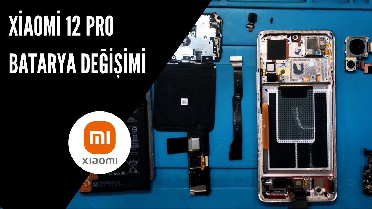 Xiaomi 12 Pro Batarya Değişimi - Cep Hastanesi