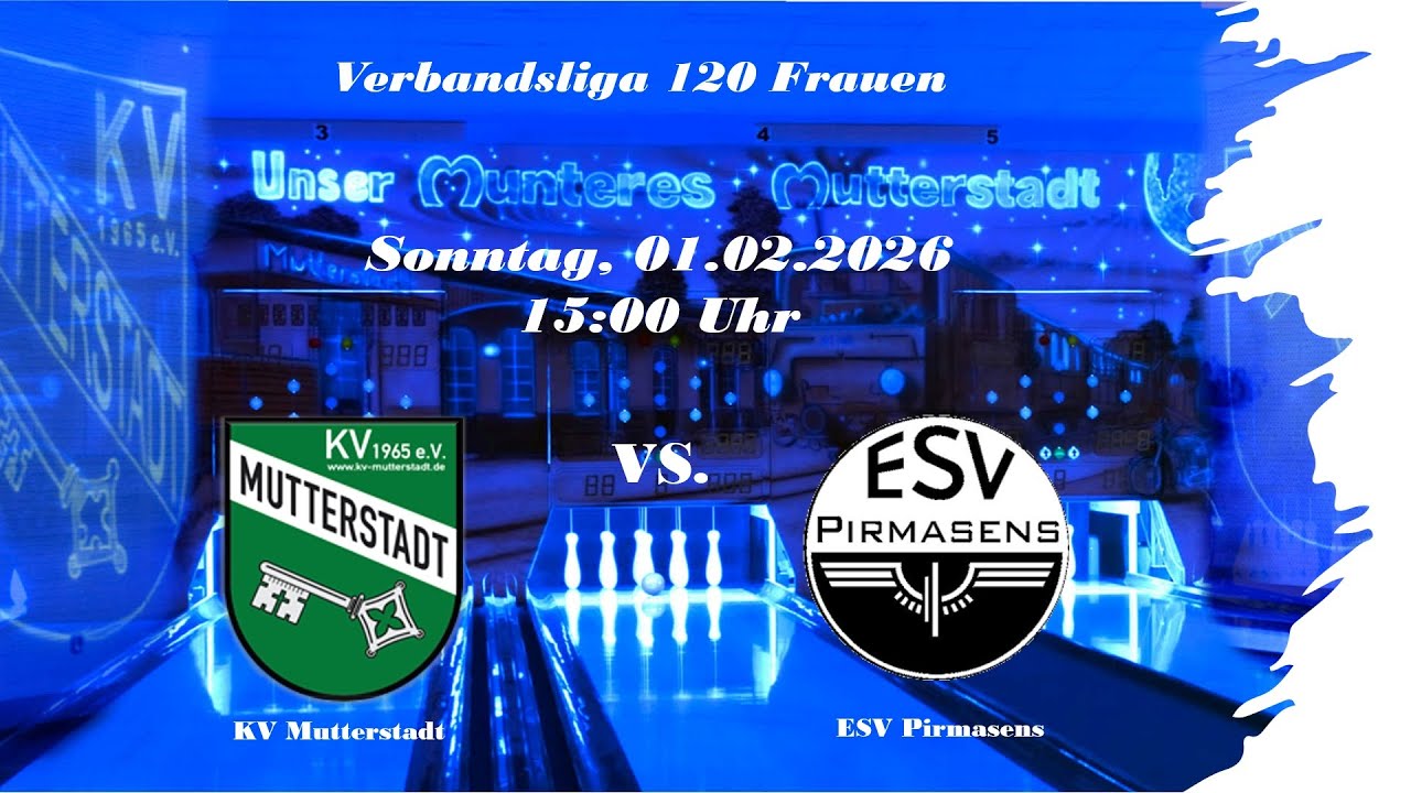 Verbandsliga Frauen KV Mutterstadt - ESV Pirmasens