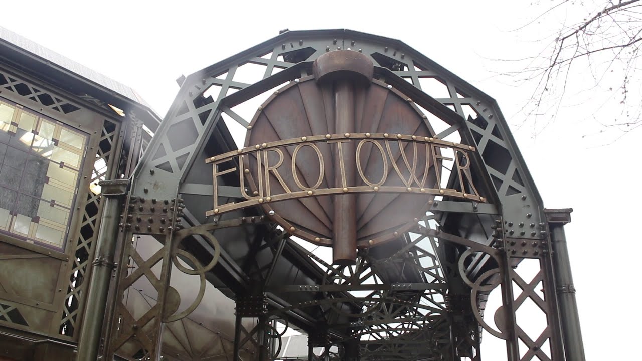 Euro-Tower - NEU 2015 - complete experience [Europa Park HD]