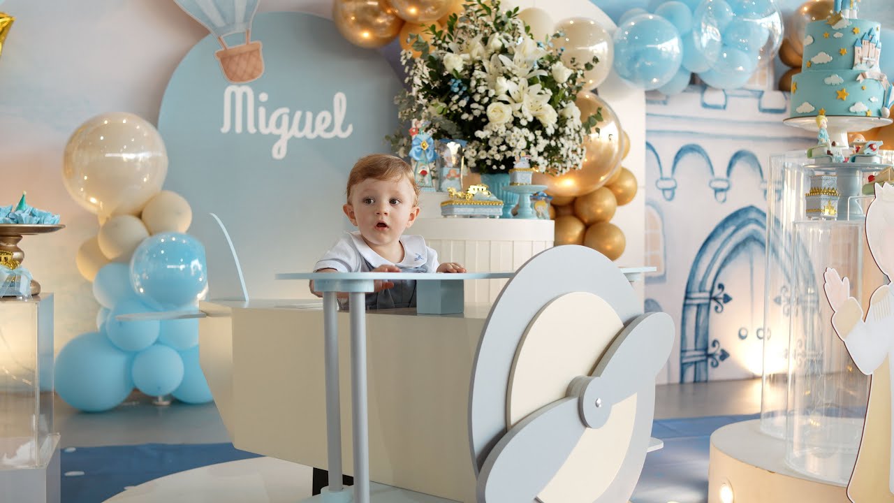 FESTA PEQUENO PRINCIPE | 1 ANO MIGUEL | FILMAGEM INFANTIL | CA FILMES