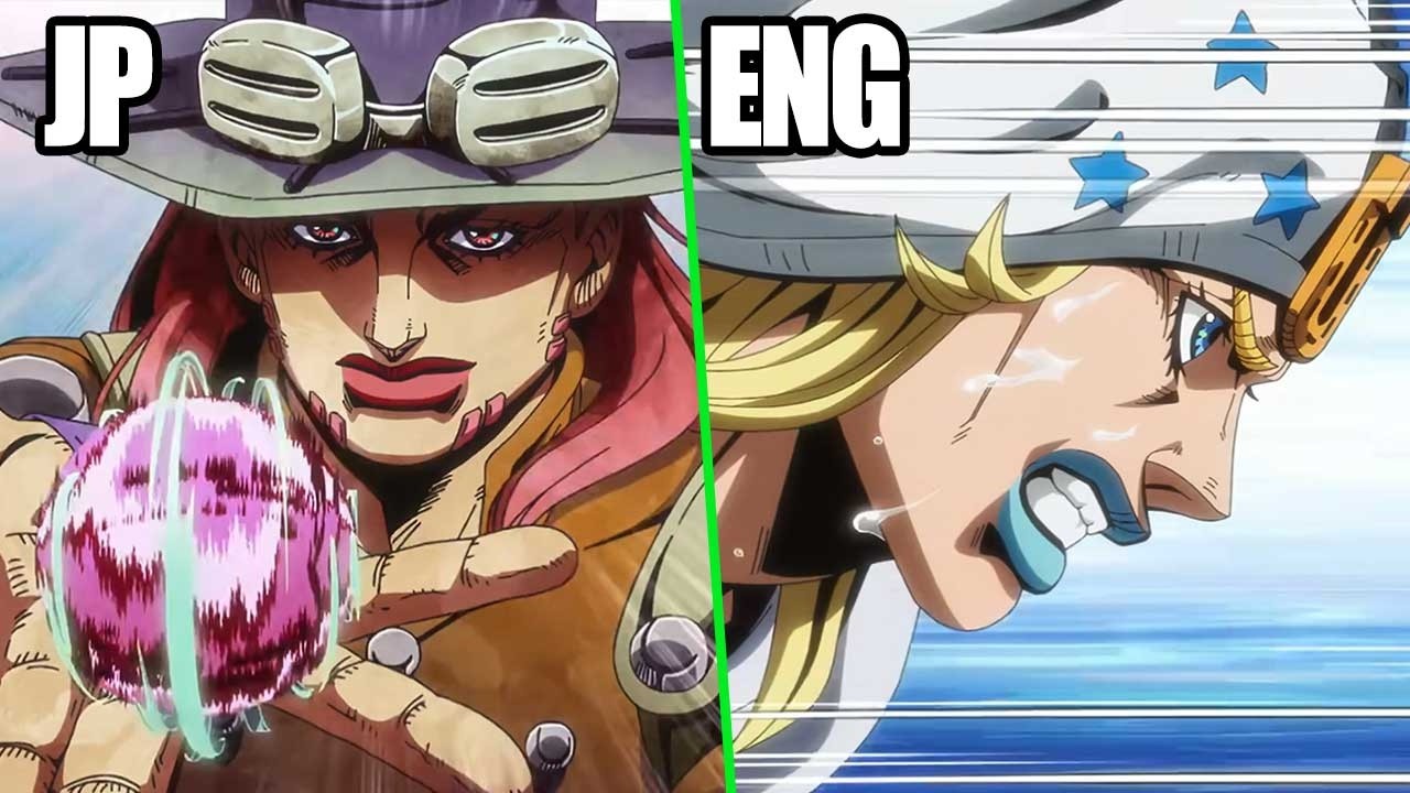STEEL BALL RUN JoJo&rsquo;s Bizarre Adventure JAPANESE VS ENGLISH DUB | 1st Stage