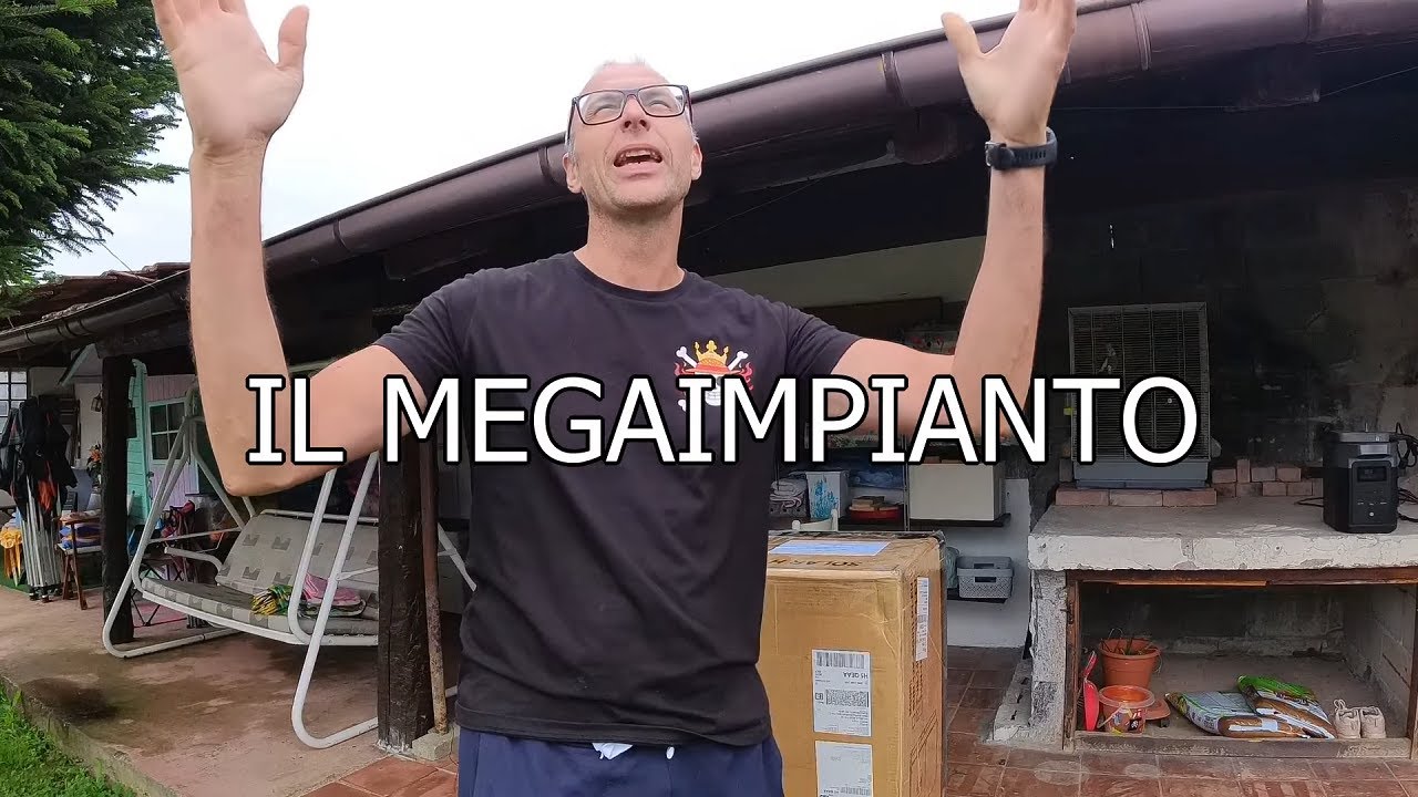 Iniziamo il MEGAIMPIANTO! Episodio1: l'inverter DEYE SUN14kW.