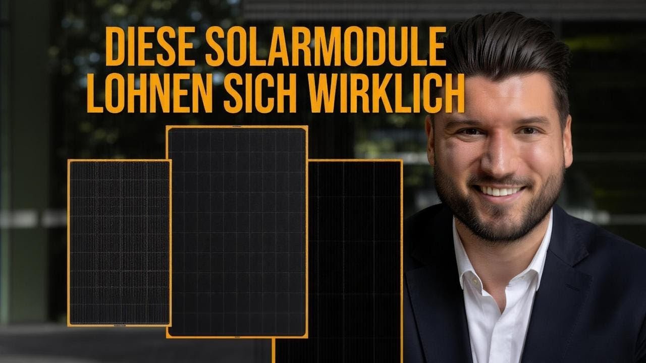 Die Top 3 Solarmodule 2025/2026 - Testsieger, Preise & echte Leistung!