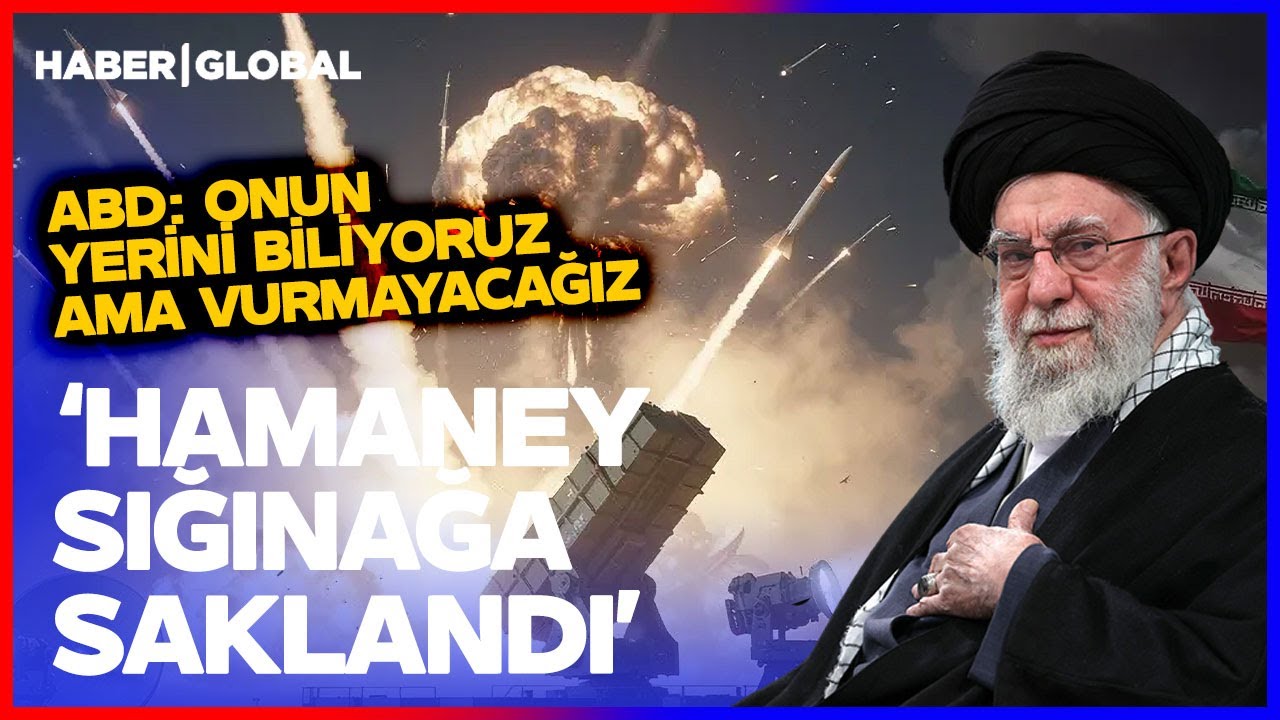 Hamaney Sığınakta Mı Saklanıyor? İran'da Şiddetli Hava Saldırısı Gerginliği