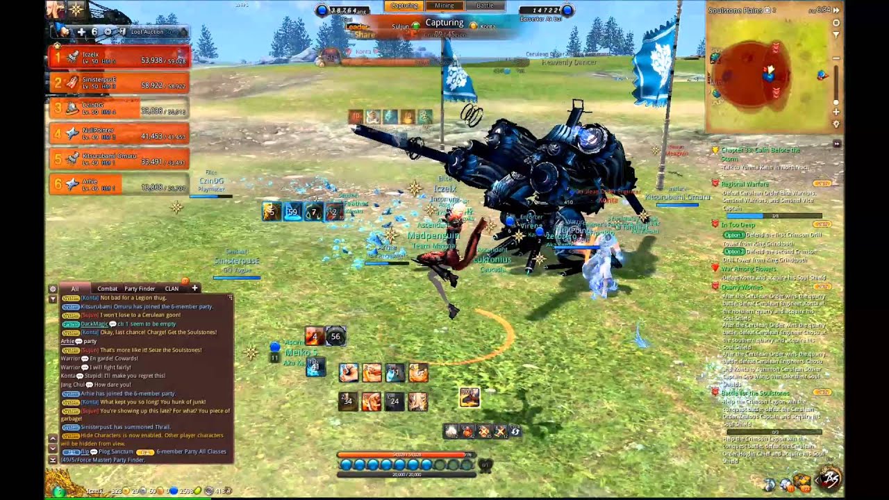 Blade and Soul - Soulstone Plains - Capturing by defeating Konta - Part 1
