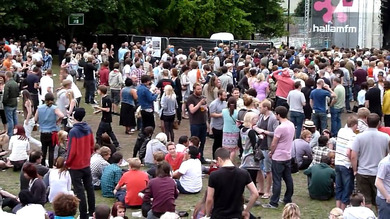 Crowd at Sheffield Tramlines Festival 2010 - Sunday - 5.50pm - Can you spot yourself?