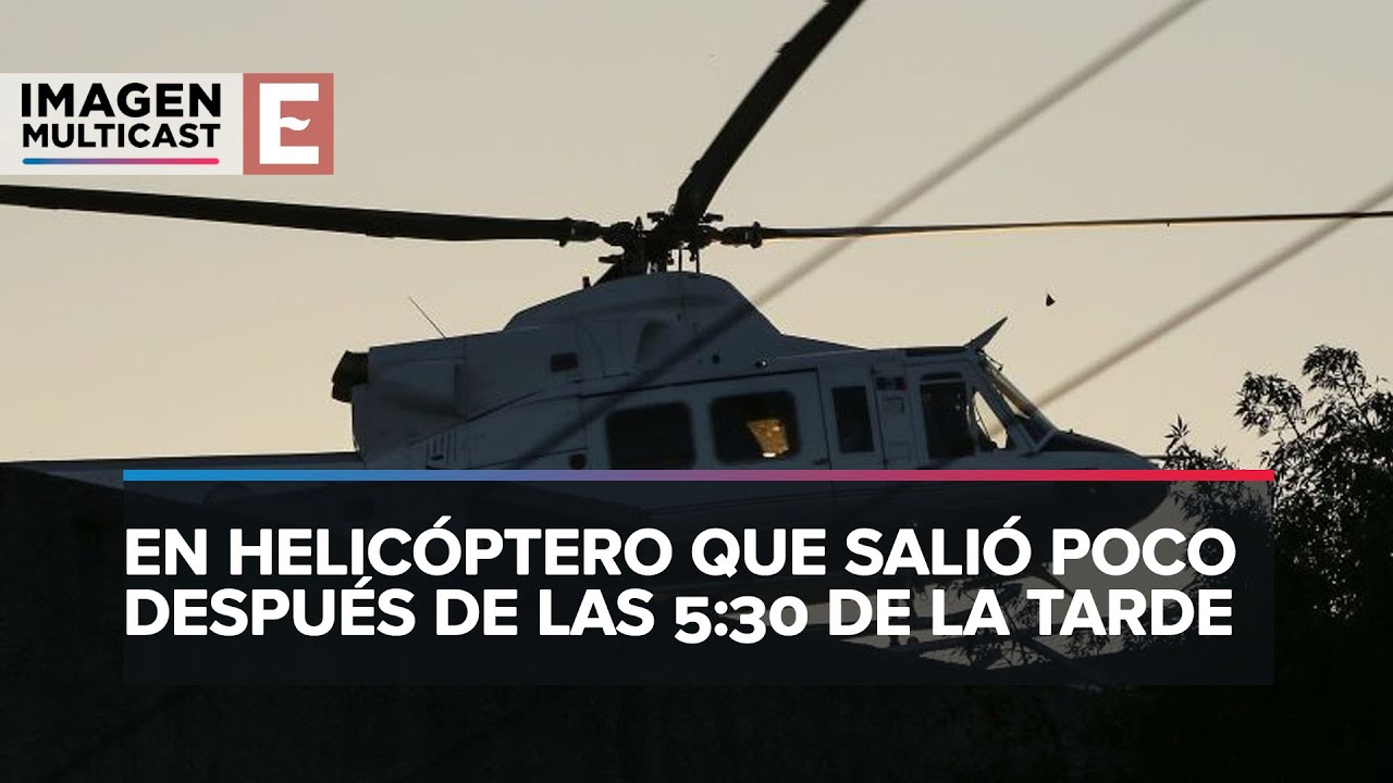Trasladan vía aérea a Ovidio Guzmán al penal del Altiplano