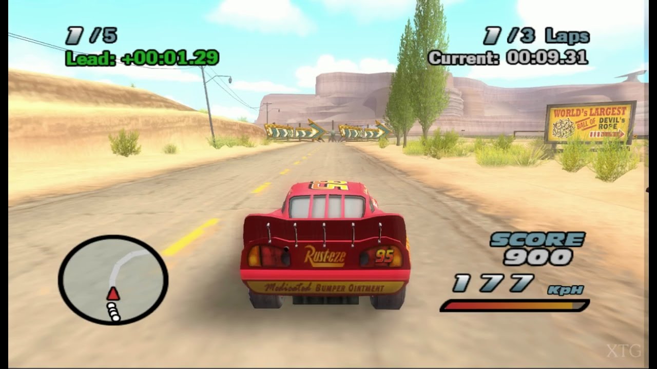 Cars PS2 Gameplay HD (PCSX2)