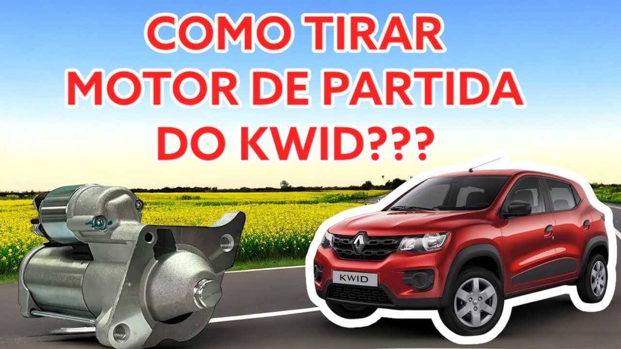 COMO TIRAR O MOTOR DE PARTIDA DO RENAULT KWID ??