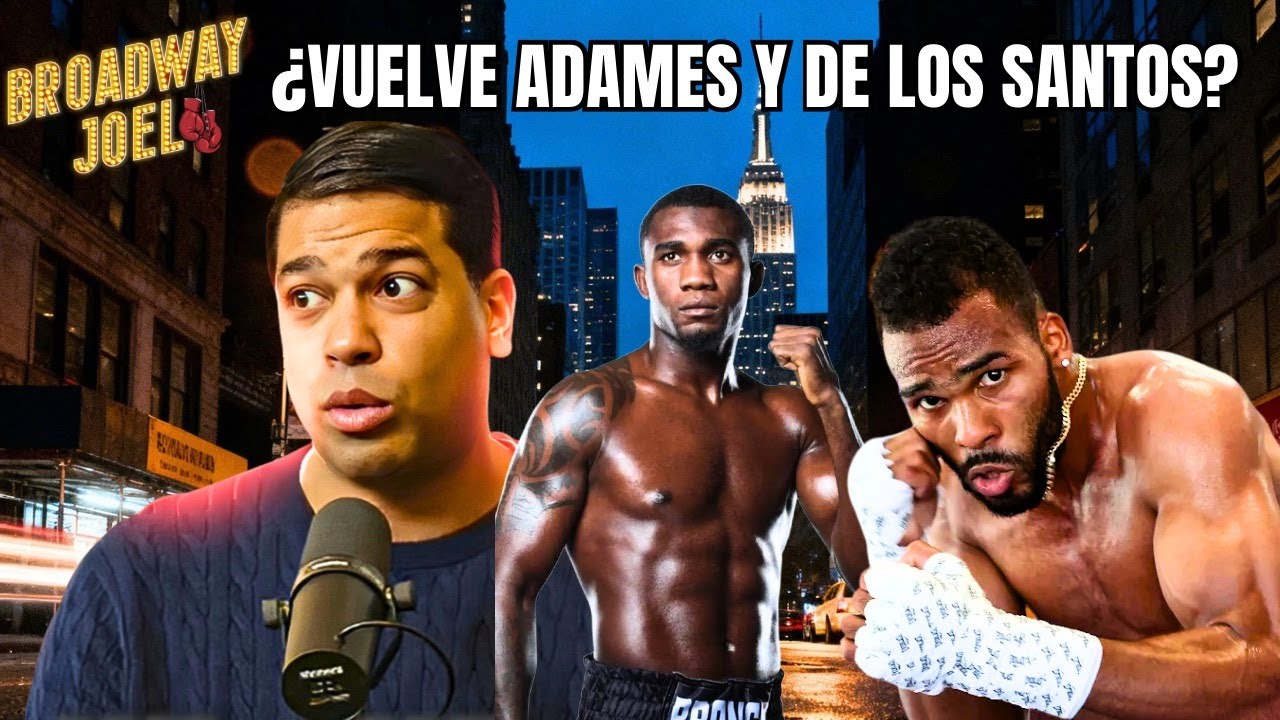¿Carlos Adames Pelea en Marzo y Edwin De Los Santos en Junio?