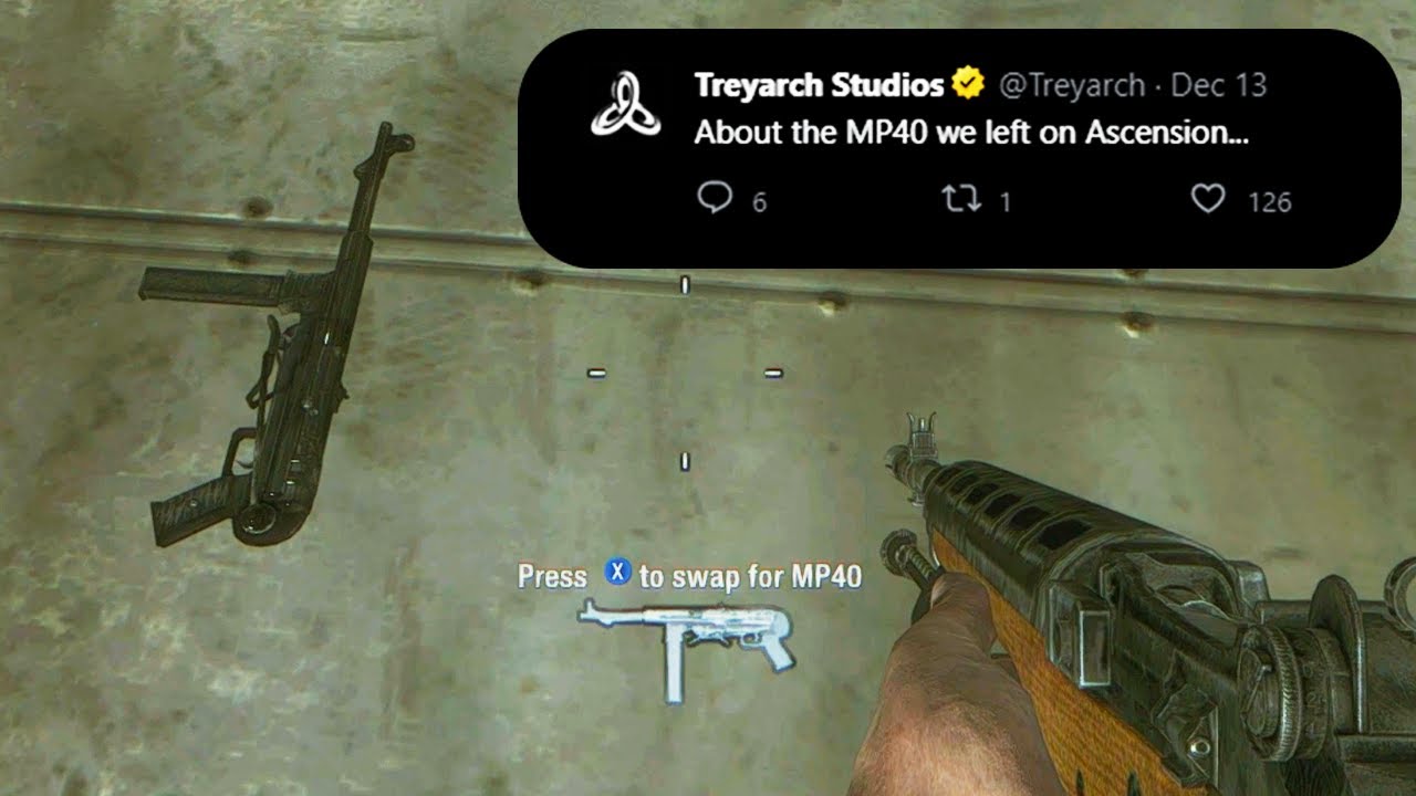 How to get MP40 on Ascension