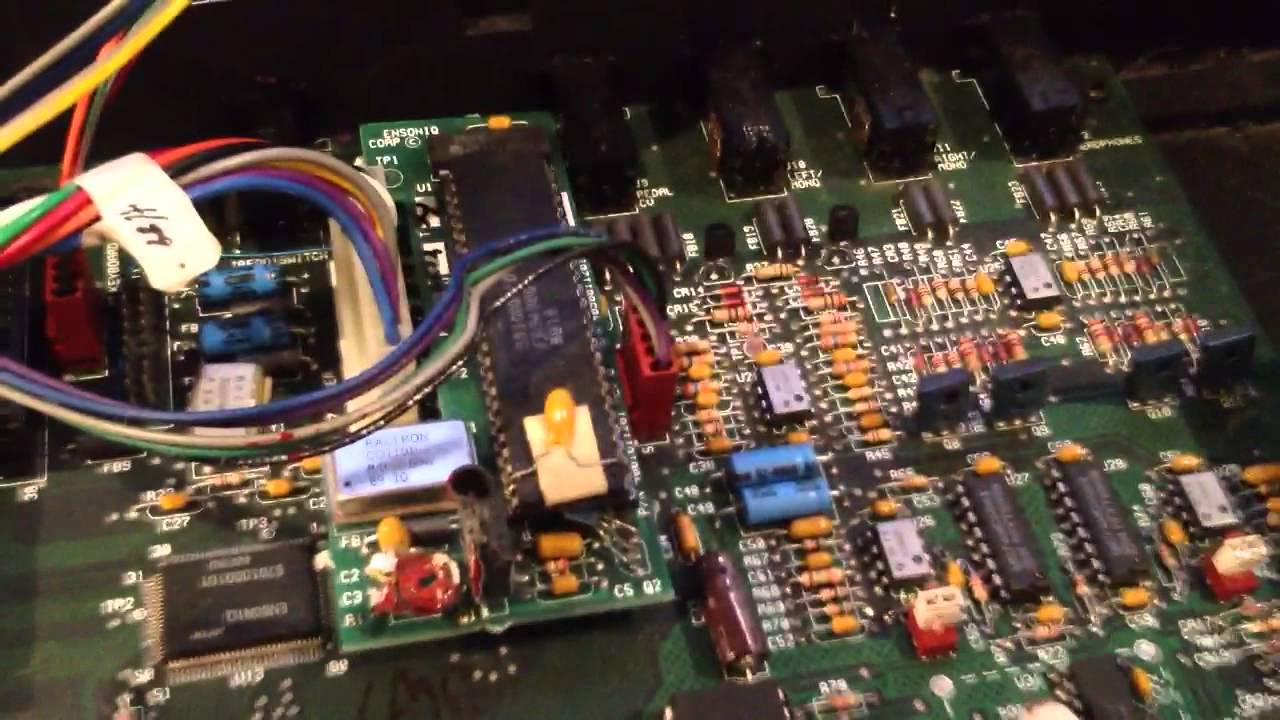 Ensoniq VFX Repair Part 2