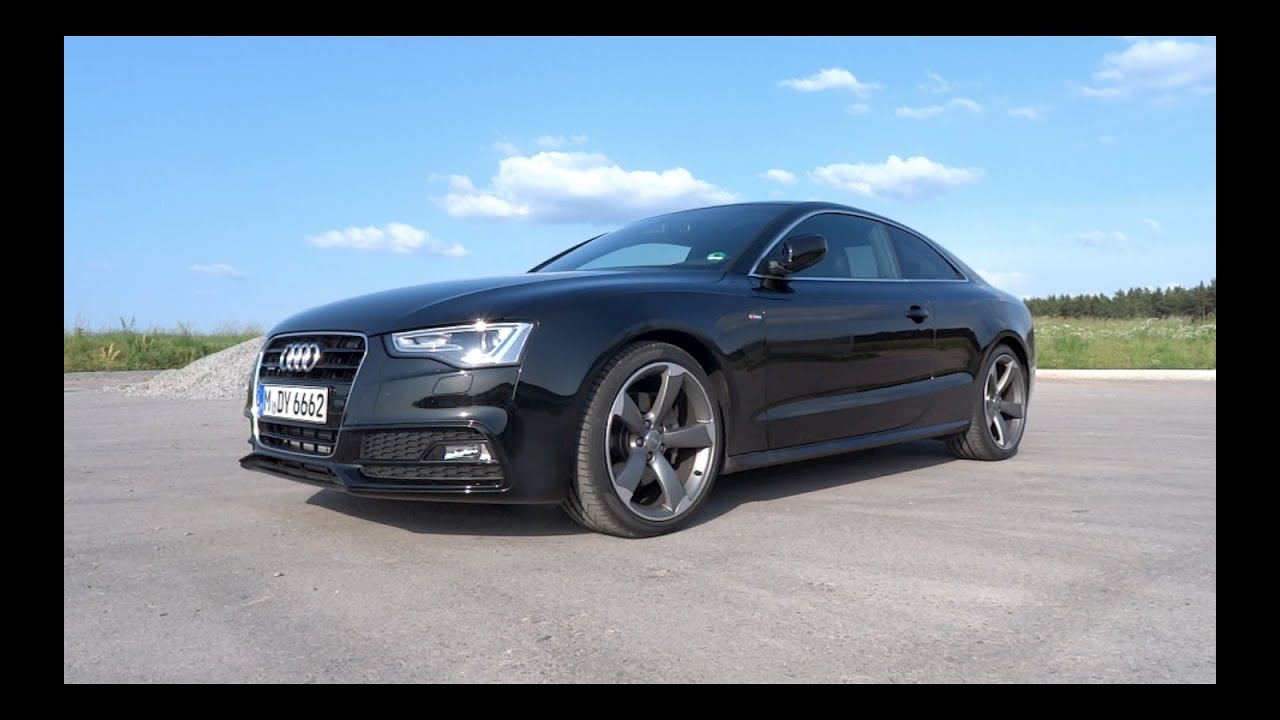 2015 Audi A5 Coupe 3.0 V6 TDI quattro S line Start-Up and Full Vehicle Tour
