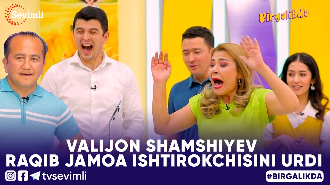 BIRGALIKDA -VALIJON SHAMSHIYEV RAQIB JAMOA ISHTIROKCHISINI URDI