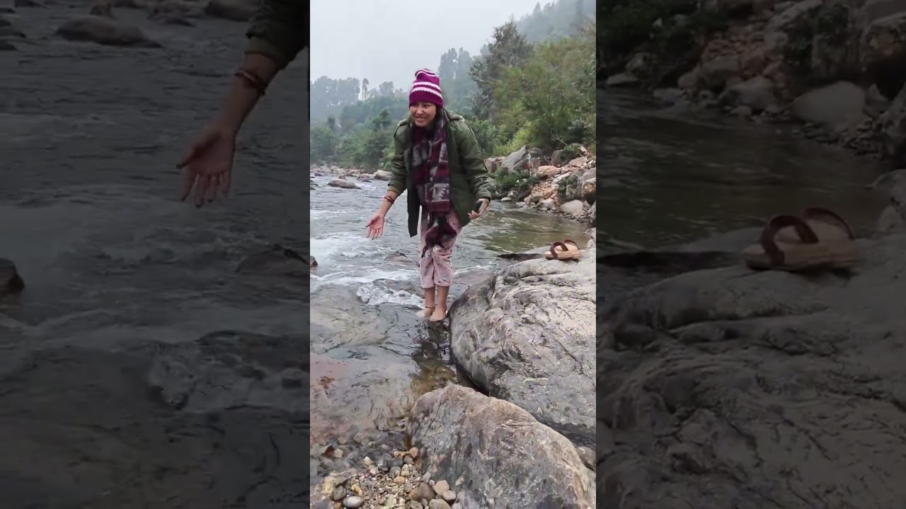 🌸Smiles of the Hills- Village and river sounds beautiful nature #MOST #BEAUTIFUL PLACE IN NEPAL🇳🇵 