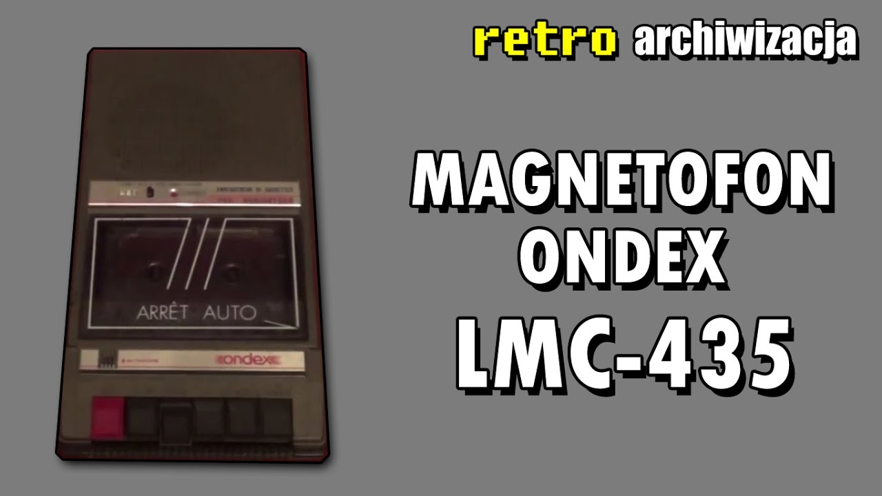 Magnetofon Ondex LMC-435 i odpalam kasety punkowe i rockowe | Retro archiwizacja - odcinek 70