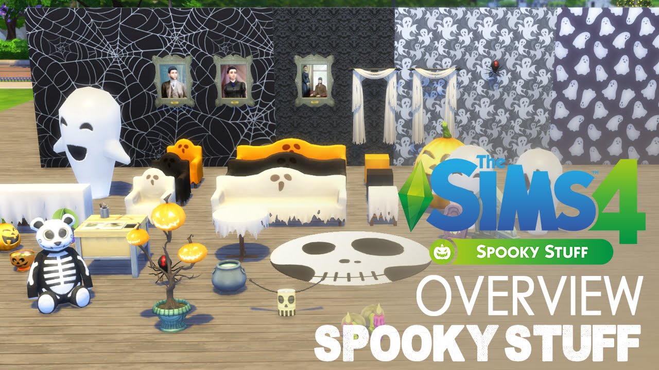 The Sims 4 - Spooky Stuff - Overview/Item showcase