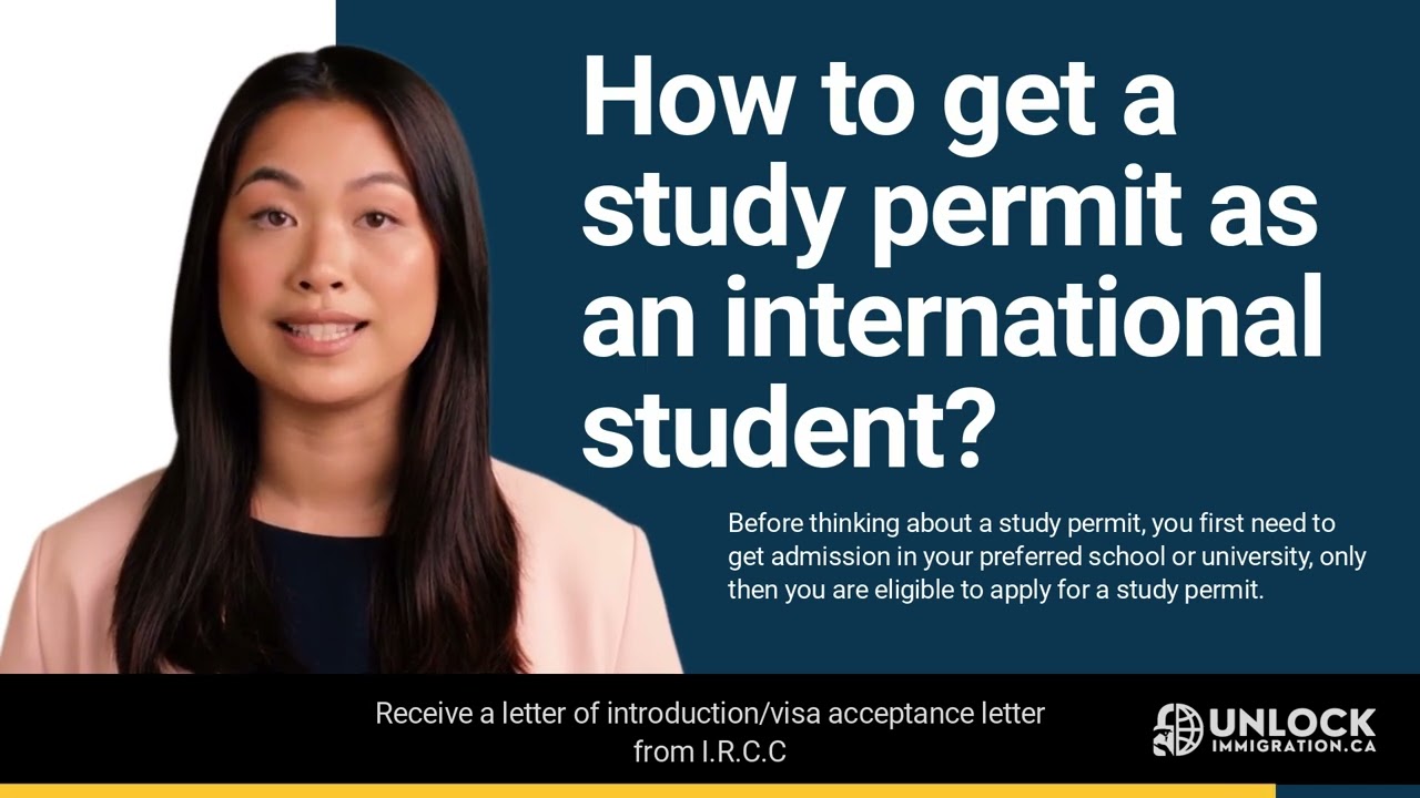 How to get a study permit as an international student? #canadaimmigration