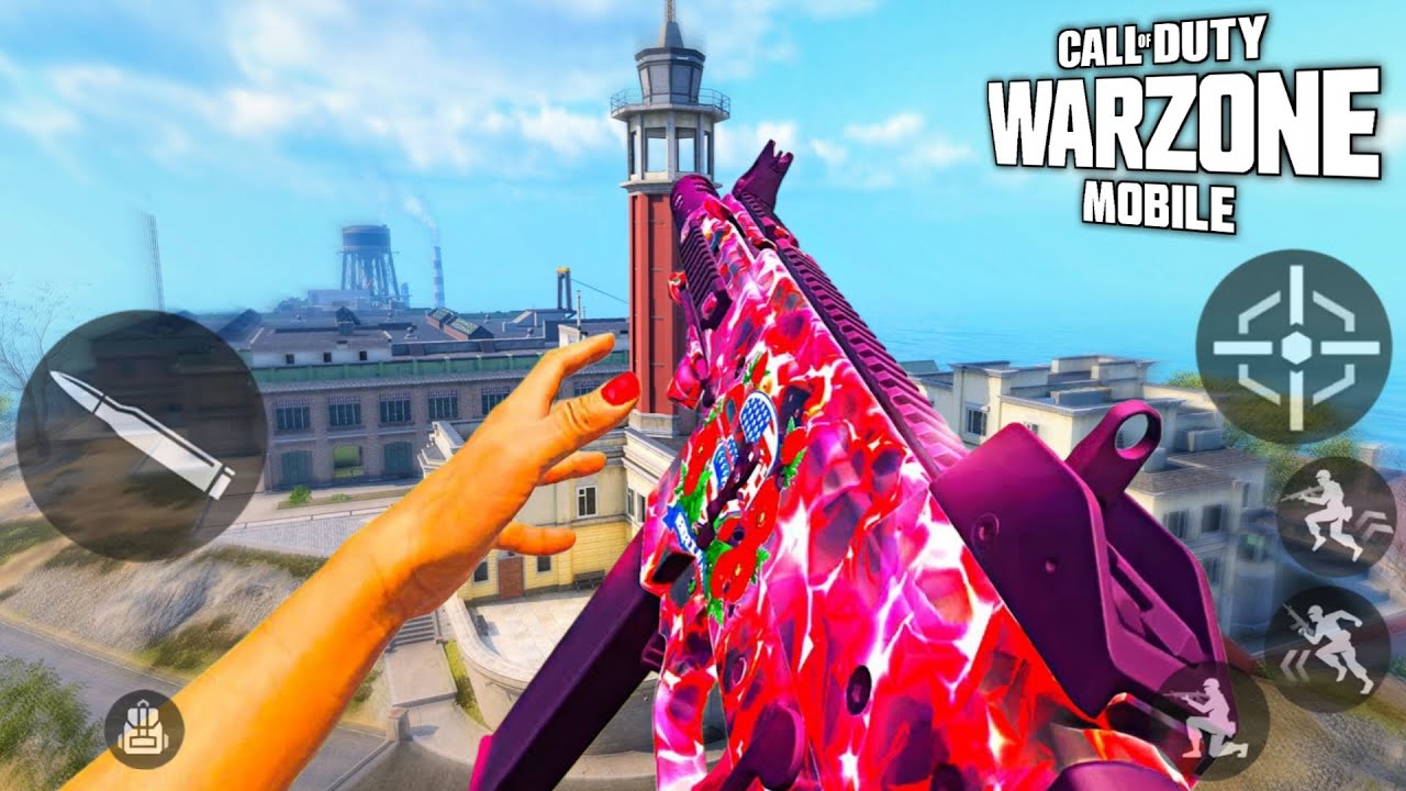 WARZONE MOBILE NEW UPDATE BEST LOADOUT FOR MOVEMENT ON REBIRTH ISLAND