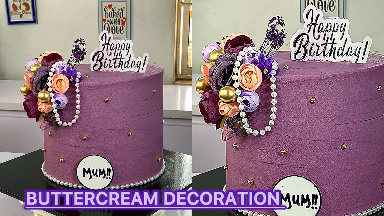 Beautiful Feminine Cake Decorating ideas/ Beginners Guide