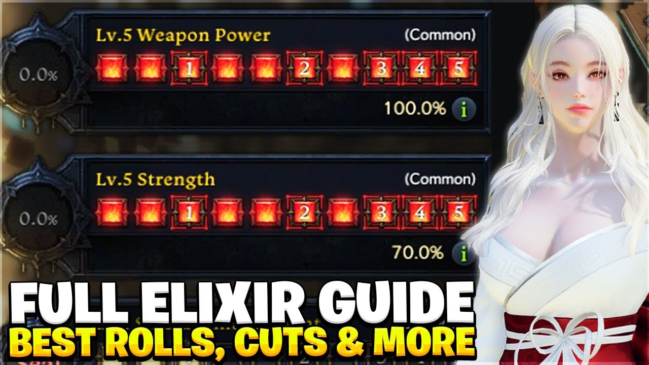 Ultimate Lost Ark Elixir Guide 2025