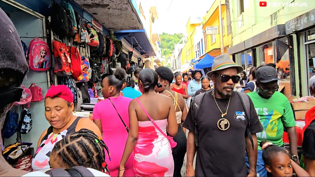 Look at chaos in Kingstown 3 days before school reopened #stvincent #travel 