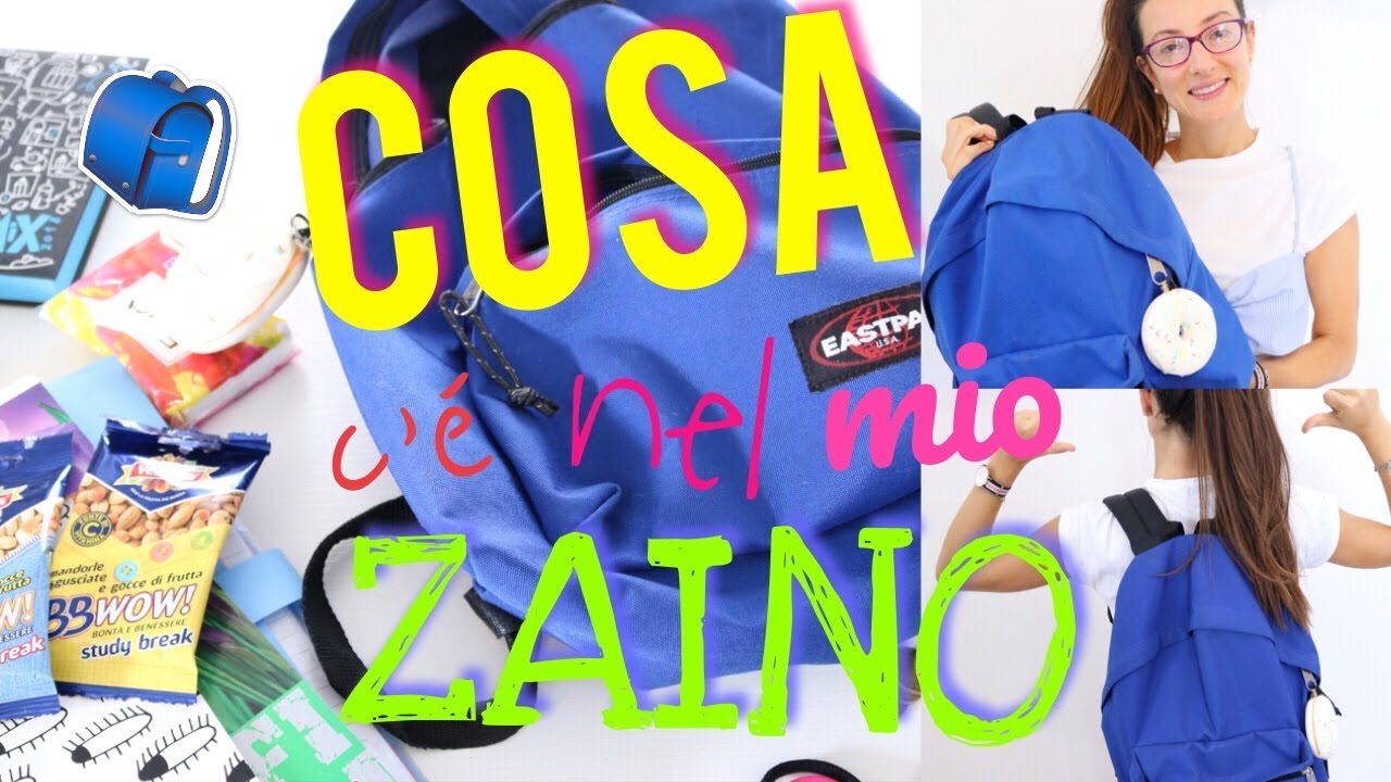 COSA PORTARE IL PRIMO GIORNO DI SCUOLA! 🎒