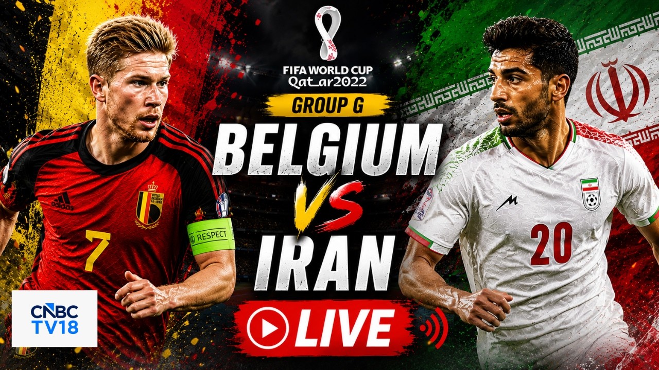 🔴Iran vs Belgium Match LIVE: FIFA World Cup 2026 Iran Match in Los Angeles | Rezaeian | Bruyne |N18G