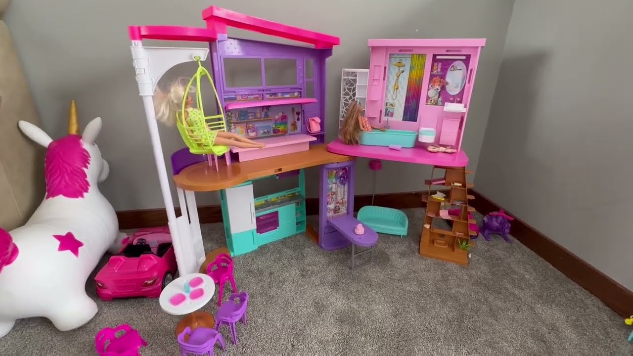 Barbie Vacation House 42 in Dollhouse Playset Review