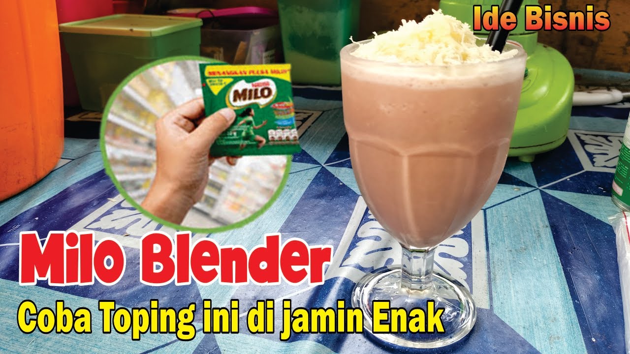 MAKE MILO BLENDER DRINK
