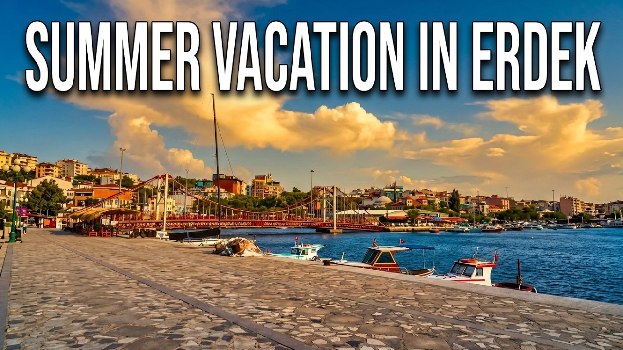 Tren ile İzmir’den Bandırma’ya ve sonra Erdek’e gittik | Tatil Vlog - Balıkesir / 2019