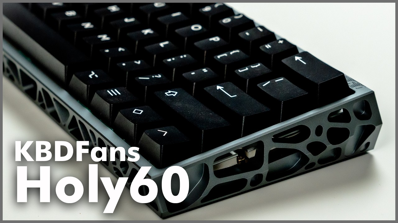 Я собрал игровую клавиатуру Holy60 HE (Gateron GT60 Pro HE)