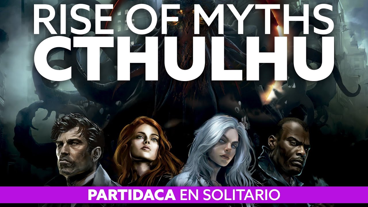 PARTIDACA A... Rise of Myths: Cthulhu - Solitario (Vista previa del prototipo)