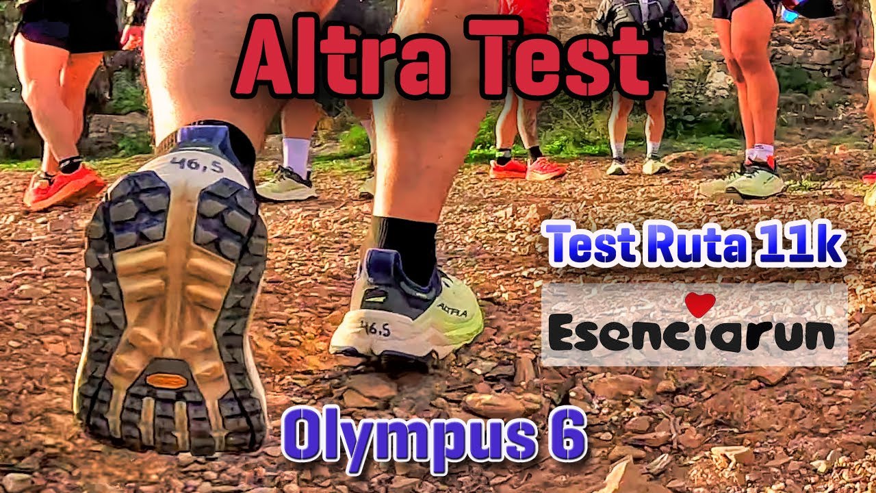 Altra test trail running Olympus 6 by Esenciarun
