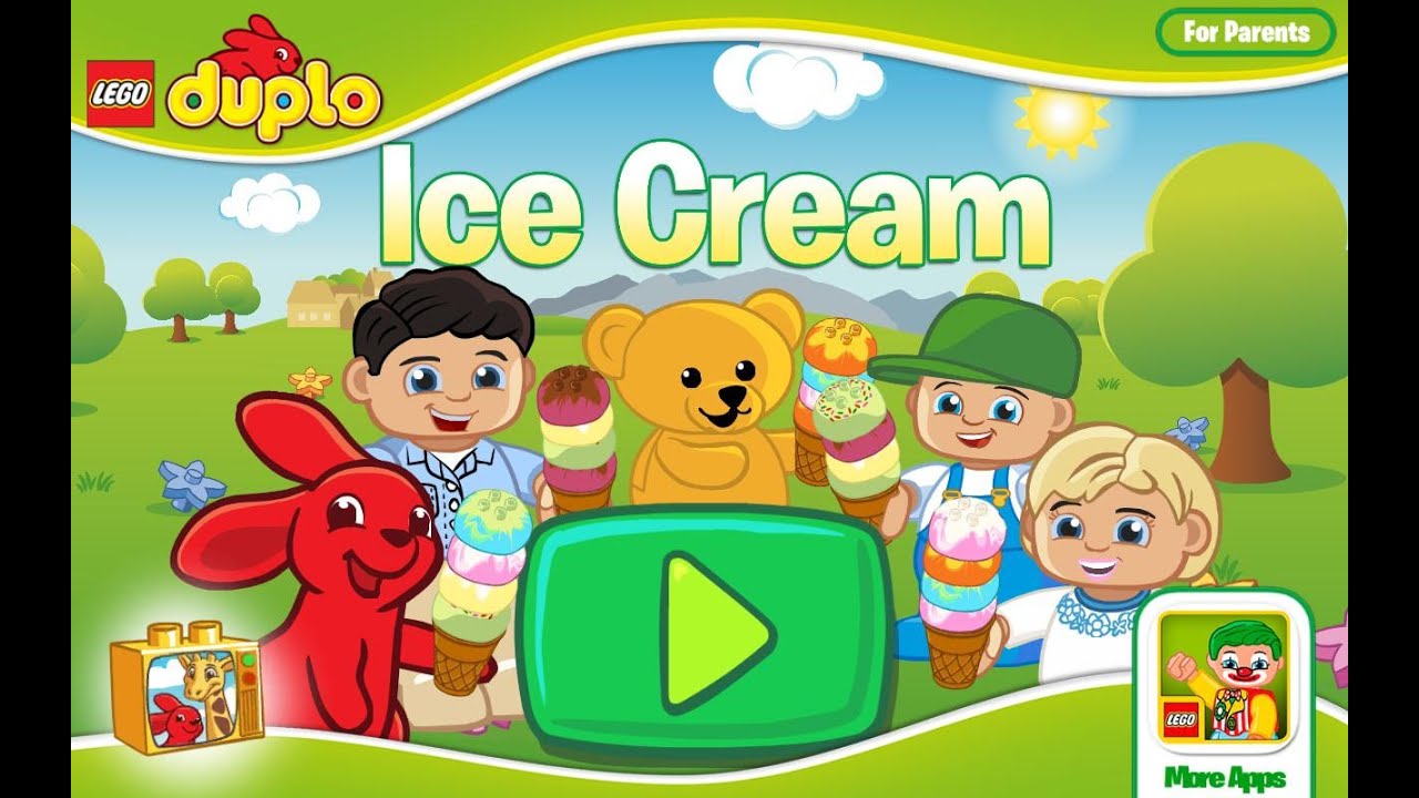 LEGO Duplo Ice Cream Gameplay Walkthrough Game For Kids iOS Android