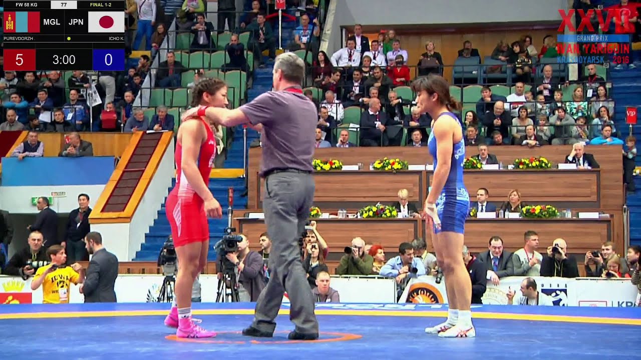 58 kg Orkhon Purevdorzh (MGL) - Kaori Icho (JPN) (Ivan Yarygin 2016) Final 1-2