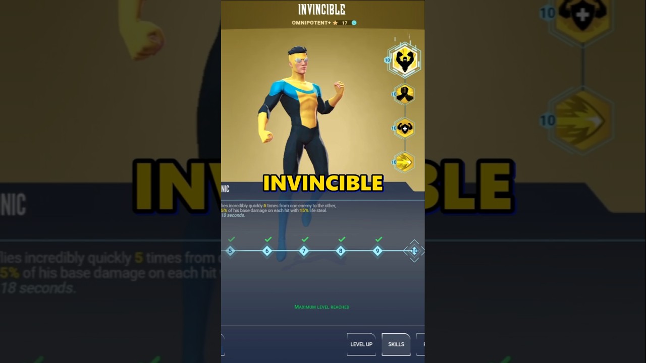 Top 5 BEST Heroes in Invincible #gaming #invincible