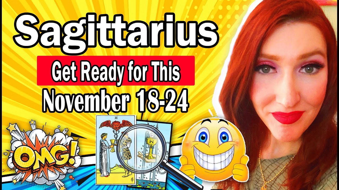 Sagittarius I CAN'T STOP THINKING ABOUT YOU I AM MADLY IN LOVE WITH YOU! NOV 18 TO 24