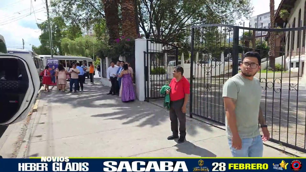 Matrimonio En Sacaba 
Novios: Heber y Gladis

Grupo en Vivo
*Mario Choque Zoom Lirios 
.
Transmision