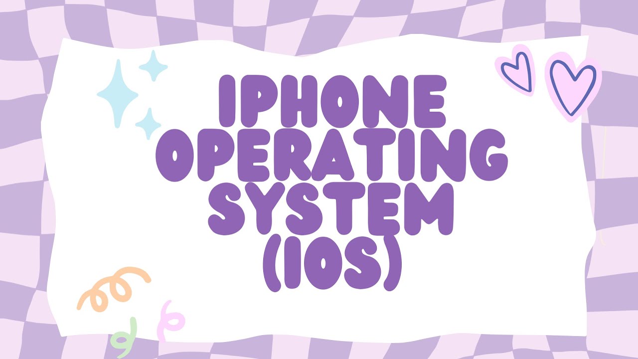 iPhone Operating System (iOS) Presentation