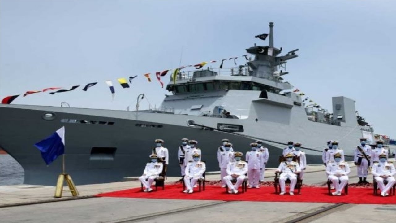 Pakistan Navy introduced the first 2,300 ton Yarmook class corvette