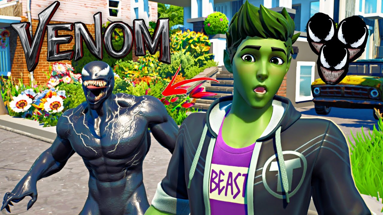 VERWANDLUNG zu VENOM! 🔪👹 (DIE TRAURIGE STORY😭) *EDDIE BROCK* (ein Fortnite Kurzfilm)