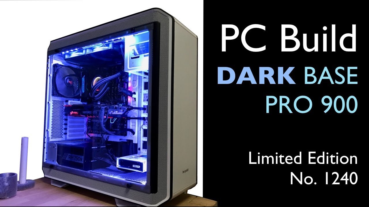 PC Build with Be Quiet Dark Base Pro 900 White, a MSI 1080TI gpu and the Kraken X62 from NZXT.