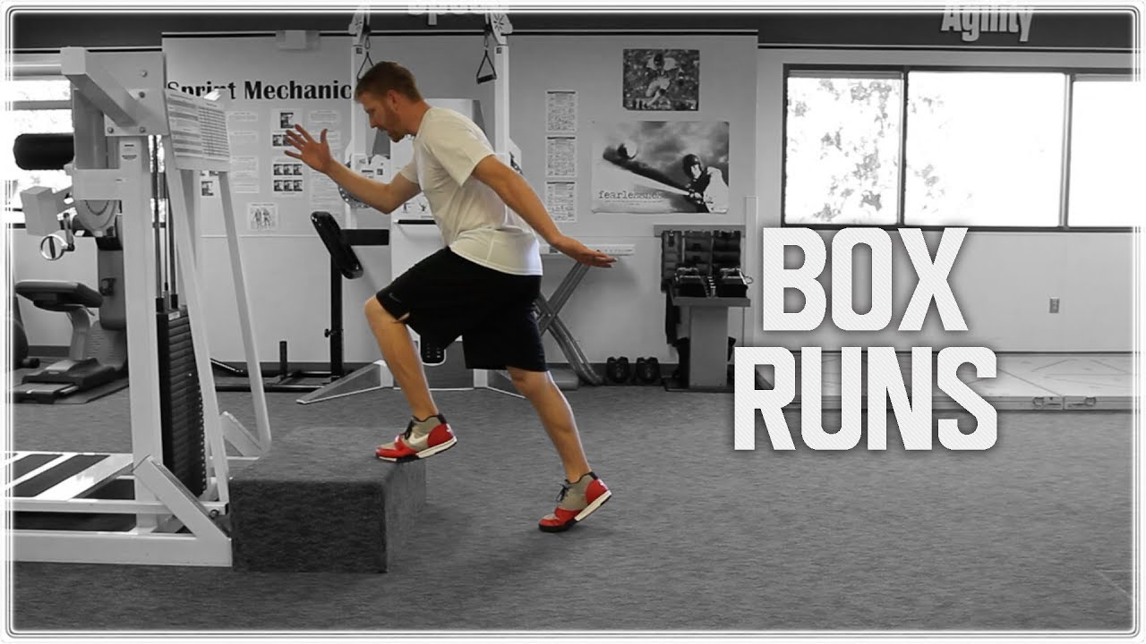 Box Sprint (Plyo Box Run) | Sprint Training Footwork Drills