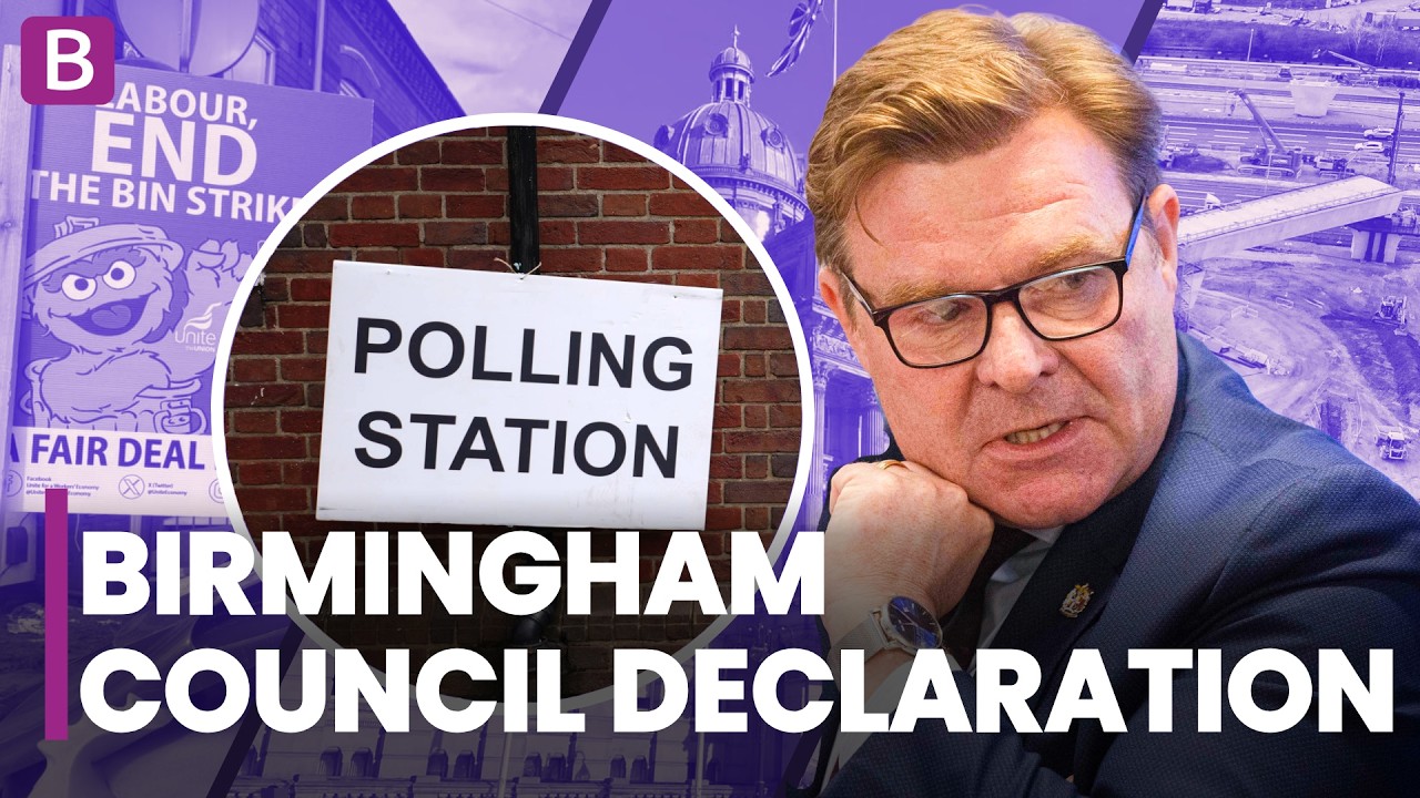 LIVE: Labour expected to FALL with potential REFORM SURGE in BIRMINGHAM CITY COUNCIL DECLARATION