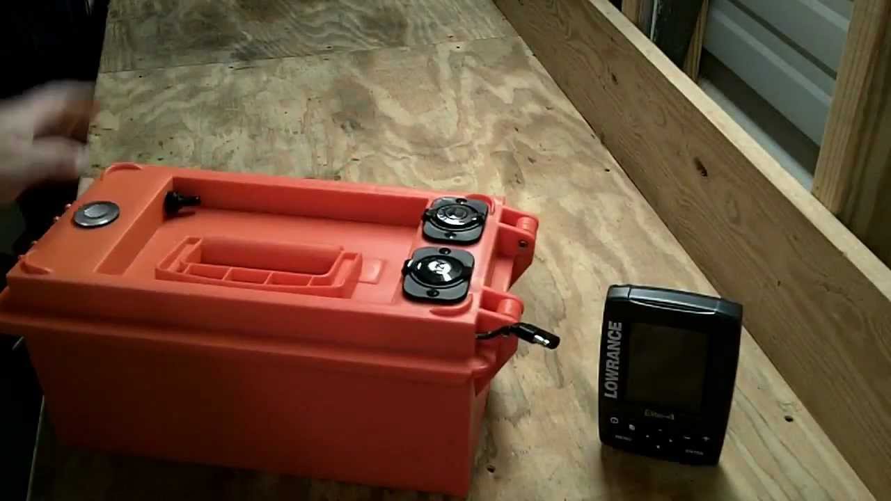 Kayak Fish Finder-12volt Portable Power Box-How To Build