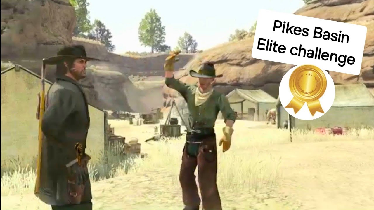 Pike' basin - Elite challenge / GOLD / Red Dead Redemption / [Nintendo Switch]